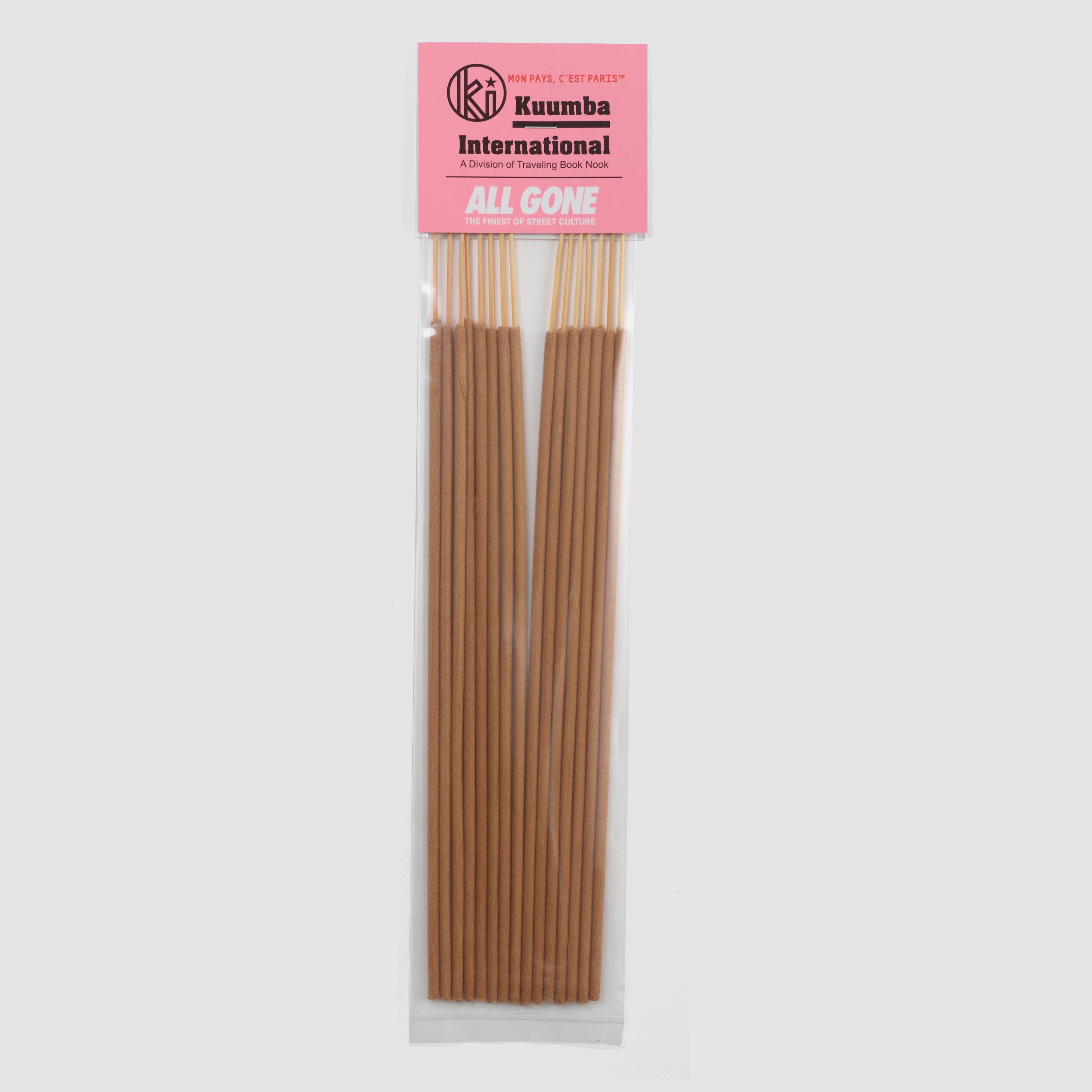 All Gone for Kuumba “Mon pays c’est Paris” incense sticks